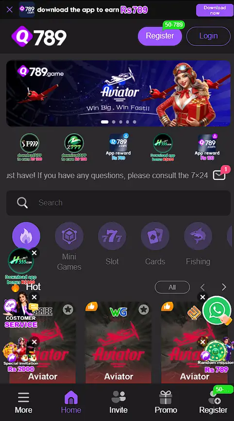 Q789 Game Login