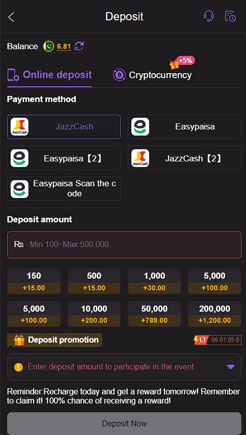 Q789 deposit